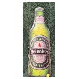 Heineken tin sign, 23" H