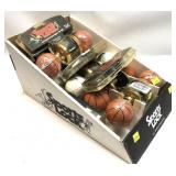 Lot, assorted sport locks interior door lock set