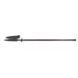 Fantasy spear with sheath, 75" overall length -