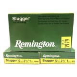 x3- Boxes of 12 Ga. 2.75" Remington rifled 1 oz.