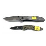Lot, 2 NRA 1-blade folding knives