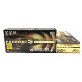 x2- Boxes of .30-30 WIN 150-grain Federal Hammer