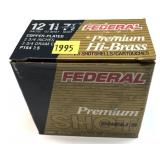 Box of 12 Ga. 2.75" No. 7.5 Federal Hi-brass