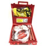 Alcoa car emergency kit includes jumper cables,