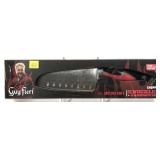Guy Fieri 5 1/2" Santoku knife in package