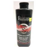 1 lb. bottle of Alliant Bullseye smokeless pistol