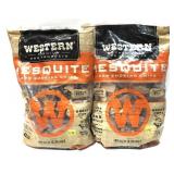 Lot: 2 bags of Western BBQ smoking chips -