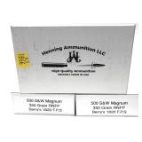 x3- Boxes of .500 S & W Magnum 350-grain RNFP