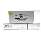 x4- Boxes of .44-40 WIN. 200-grain RNFP Henning