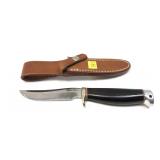 Randall Made hunting knife with Randall leather