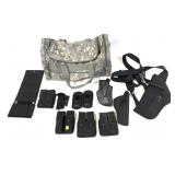 NRA Digital Camo Duffle Bag with Uncle Mike