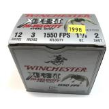 Box of 12 Ga. 3" No. 2 Winchester steel