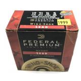 Box of 12 Ga. 2.75" No. 5 Federal premium load