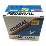 Box of 12 Ga. 2.75" No. 8 Federal game loads, 25