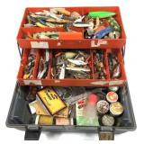 Flambeau 18090 Tackle Box with contents includes
