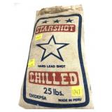 25 lb. Bag of No. 9 chilled shot, 25 lbs