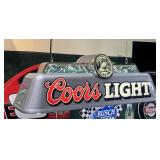 Coors Light plastic pool table light,
