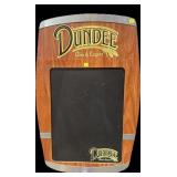 Dundee Ales & Lagers barrel framed