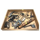 Lot: Assorted Gun Parts includes barrel, spring
