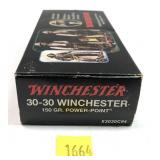 Box of .30-30 WIN 150-grain Power-Point 1894-1994