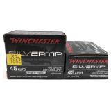 x2- Boxes of .45 Auto 185-grain Winchester