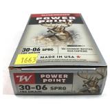 Box of .30-06 SPRG 180-grain Winchester