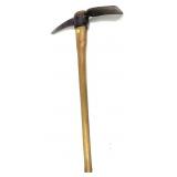 Pick axe with wooden handle -LOCAL PICK UP ONLY