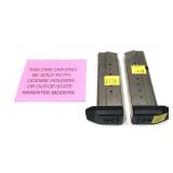 **NOT NYS COMPLIANT Lot: 2- S&W 9mm 17 rd.