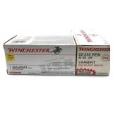 x2- Boxes of .22-250 REM 45-grain jacketed HP