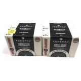 x2- Boxes of .22 LR Federal Auto Match cartridges,