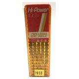 Box of .22 LR. Federal Hi-power cartridges, 100