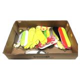 Lot, assorted fishing flashers