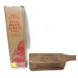 Lynch Fool Proof Turkey Box call, in box