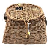 Wicker creel, 12" H