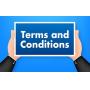 TERMS & CONDITIONS: