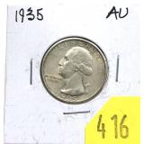 1935 Washington quarter