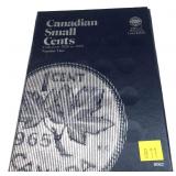 Partial set of Canadian cents: 1928-1972, 37 pcs.