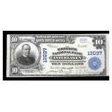 $10 National Bank of Interlaken NY note series of
