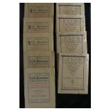 Lot, 12 Roycroft "Little Journeys" by Elbert