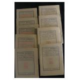 Lot, 18 Roycraft "Little Journeys" Booklets by