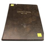 Partial set of Lincoln cents: 1916-1958, 50 pcs.