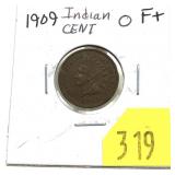 1909 Indian Head cent