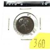1915-S Lincoln cent