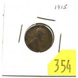 1915 Lincoln cent