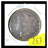 1883 Morgan dollar