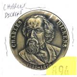 Charles Dickens token
