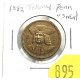 1882 U.S. Mint token