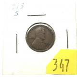 1913-S Lincoln cent