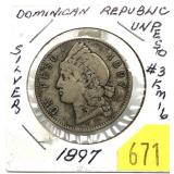 1897 Dominican Republic peso