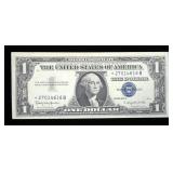 $1 Silver certificate star note, series of 1957B